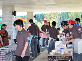県立比内養護学校たかのす分校「絆カフェ」