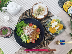 AKITA米(マイ)STAR　Wellness　LUNCH～　秋田の食材で心と身体にエールを　～（写真）